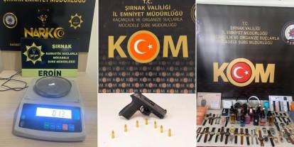 Şırnak’ta kaçakçılık operasyonlarında 66 kişi yakalandı