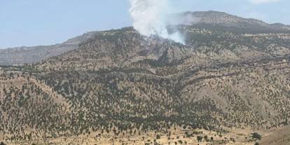 Hakkari’de yangın! 5 hektar ormanlık alan zarar gördü
