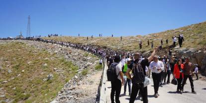 Şırnak'ta Binlerce Kişi Hz. Nuh'u Anmak İçin Cudiye Akın Etti