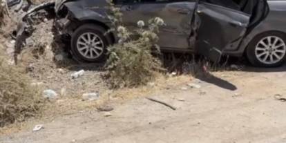 Nusaybin-Midyat yolunda iki otomobil çarpıştı: 4 kişi yaralandı