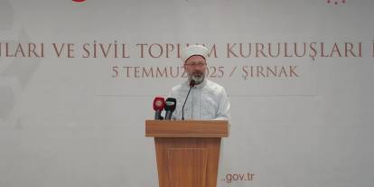 Diyanet İşleri Başkanı Şırnak’ta STK Toplantısına Katıldı