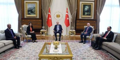 Erdoğan-DEM Parti görüşmesi sona erdi
