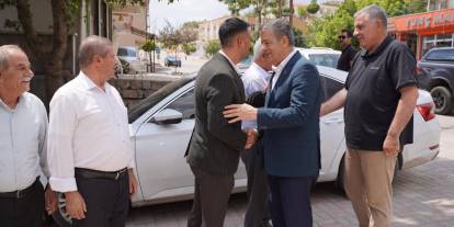AK Partili Belediye Başkanı Mehmet Yarka’dan DEM Partili Belediye’ye İadei Ziyaret