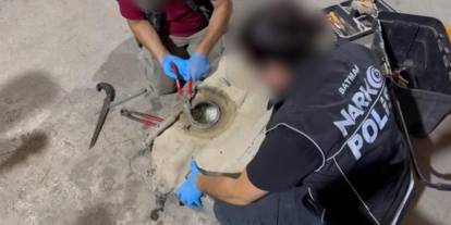 Ek Mazot Deposundan 20 Kilogram Esrar Çıktı