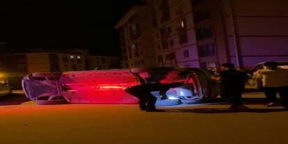 Şırnak’ta Gece Vakti Maddi Hasarlı Kaza