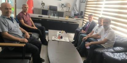 Öz Sağlık İş Sendikasından Gazetemize Basın Bayramı Ziyaretti
