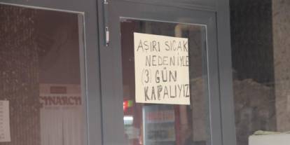 Cizre’de Kavurucu Sıcaklar Yaşamı Felç Etti