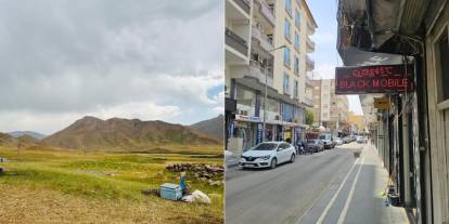 Şırnak’ta bir taraf sıcakla kavrulurken, bir taraf yağmurla serinledi