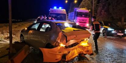 Siirt'te iki otomobilin çarpıştığı kazada 7 kişi yaralandı