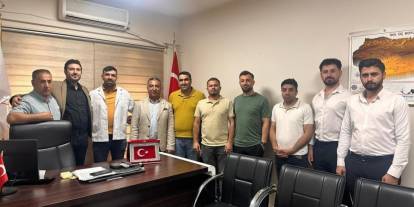 Sağlık-sen Şırnak Şube Başkanı Anmal'dan İdil Devlet Hastanesi'ne Ziyaret
