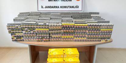 Şırnak'tan Batman'a Giden Bir Araçta 8 bin 940 Paket Sigara Yakalandı: Şoför Gözaltına Alındı