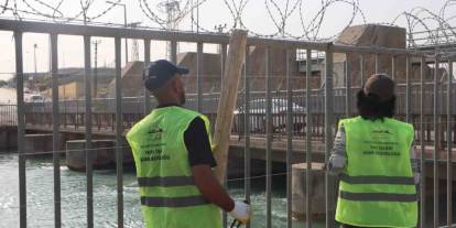 Şanlıurfa’da Sulama Kanalında Can Güvenliği İçin Tel Örgü Önlemi