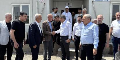 Şırnak Milletvekili Arslan Tatar, Cizre Silopi Arasında Devam Eden Yol Şantiyesini Ziyaret Etti
