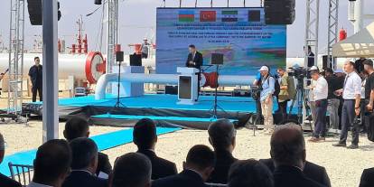 Türkiye-Suriye Doğal Gaz Boru Hattı açıldı