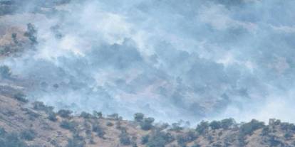 Şırnak’ta orman yangını 9 saatte kontrol altına alındı