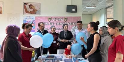 Şırnak’ta Anneleri Bilgilendirmek İçin Stand Kuruldu