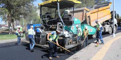 Diyarbakır’da Kent Merkezindeki Yollar Yenileniyor