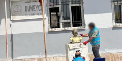 Şırnak’ta Yükümlüler Eliyle Köy Okulu Yenilendi