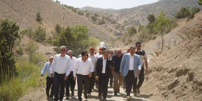 Şırnak Besta Dereler'de Yol Seferberliği Başladı