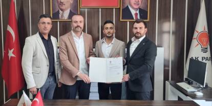 AK Parti Beytüşşebap Gençlik Kolları Başkanlığı’nda bayrak değişimi