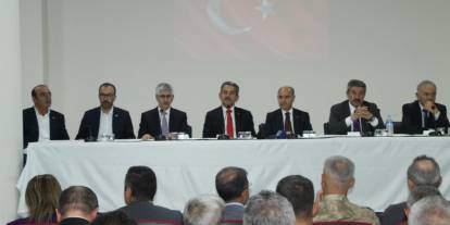 İçişleri ve Milli Eğitim Bakan Yardımcıları Şırnak'ta temaslarda bulundu