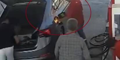 Diyarbakır'da akaryakıt istasyonunda faciadan dönüldü