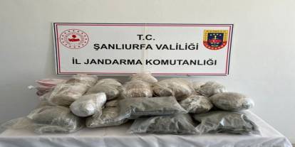 Şanlıurfa’da 26 Kilo Esrar Ele Geçirildi
