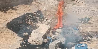 Şırnak’ta Yangın