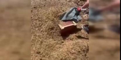 Mardin’de Altın Dolu Çelik Kasa, Gübre Altında Gömülü Halde Bulundu