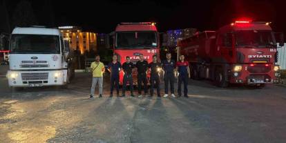 Mardin Büyükşehir Belediyesi’nden Lice’deki Örtü Yangını Söndürme Çalışmalarına Destek