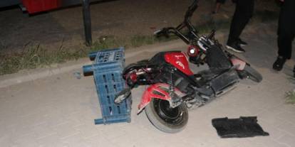 Şırnak’ta otomobilin, motokuryeye çarpması sonucu 1 kişi yaralandı