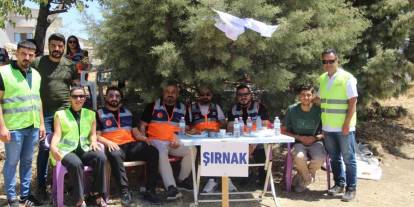 Şırnak Afad Gönüllüleri Piknikte Buluştu