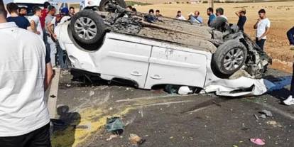 Siirt’te takla atan araçta 6 kişi yaralandı