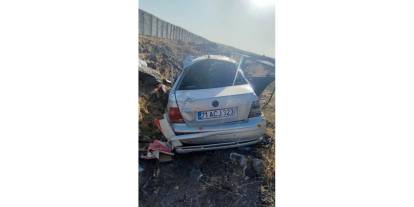 Feci kaza: Otomobil Takla Attı: 2 Ölü, 3 Yaralı