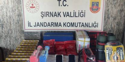 Şırnak’ta 8 Milyonluk Kaçak Malzeme Ele Geçirildi