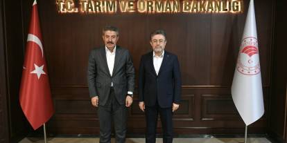 Milletvekili Tatar’dan Tarım ve Orman Bakanı Yumaklı’ya Ziyaret