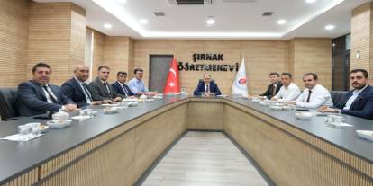 Şırnak’ta “2025-2026 Eğitim Öğretim Yılı Hazırlık ve Planlama Toplantısı'' Yapıldı
