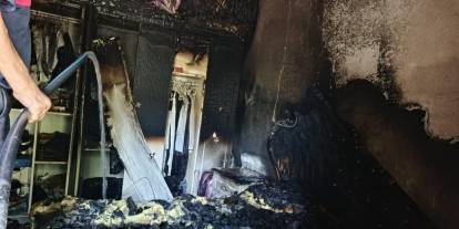 Şırnak'ta Yangın: 2 Yaşındaki Çocuk Hastaneye Kaldırıldı