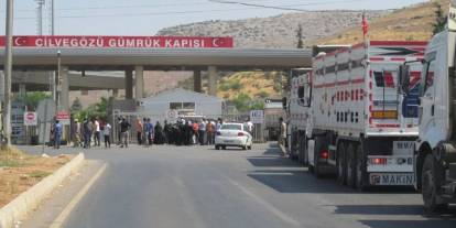 Suriye Türkiye'den giden 20 ürünün girişini yasakladı