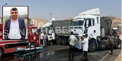 Şırnak'ta Tır Kazası: 1 kişi Hayatını Kaybetti 1 Kişi Yaralandı