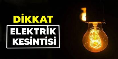Şırnak’ın 7 İlçesinde Elektrik Kesintisi: İşte İlçe İlçe Detaylar