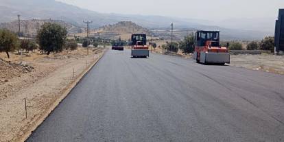 Şırnak-Eruh Çevre Yolu Asfalt Çalışmaları Başladı
