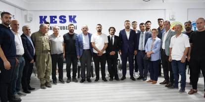 CHP heyetinden KESK’e Ziyaret