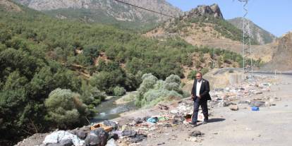 HÜDA PAR Şırnak’tan Beytüşşebap’ta Çöp Tepkisi
