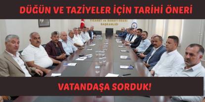 Şırnak'ta Düğün Harcamaları ve Taziye Yemekleri İstişare Toplantısı Sonuçları Belli Oldu