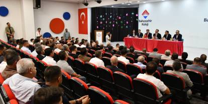 Silopi’de Muhtarlar ile İstişare ve Değerlendirme Toplantısı