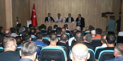 Şırnak’ın iki ilçesinde muhtarlarla istişare toplantısı yapıldı