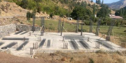 Beytüşşebap'ta 3 Yıl Önce Temeli Atılan Cami Maddi İmkansızlıklardan Dolayı Tamamlanamadı