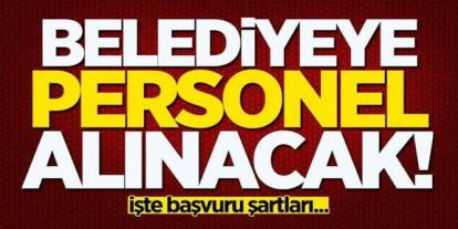 Şırnak’ta Belediye, Gassal, Bahçıvan, Operatör, Bulaşıkçı ve Bekçi Alacak