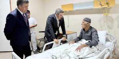 Milletvekili Tatar ve Başkan Yarka’dan Hastalara Geçmiş Olsun Ziyaretti